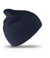 RC074 Result Cotton Knitted Beanie Navy colour image